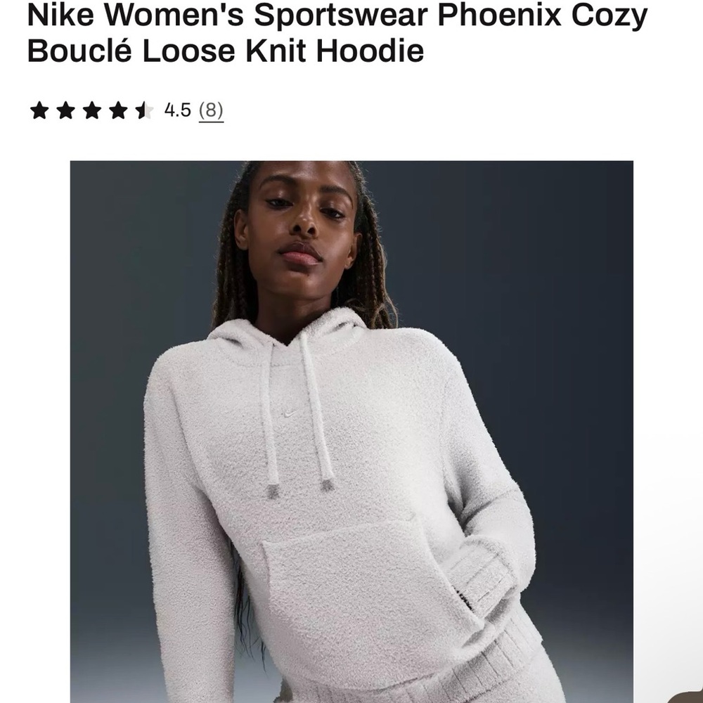 Nike Phoenix Sherpa hoodie